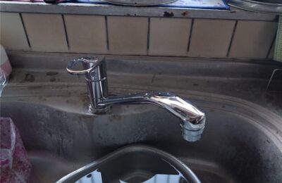 南房総市　キッチンワンホール水栓交換