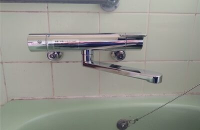 南房総市　浴室サーモ水栓及び単水栓交換